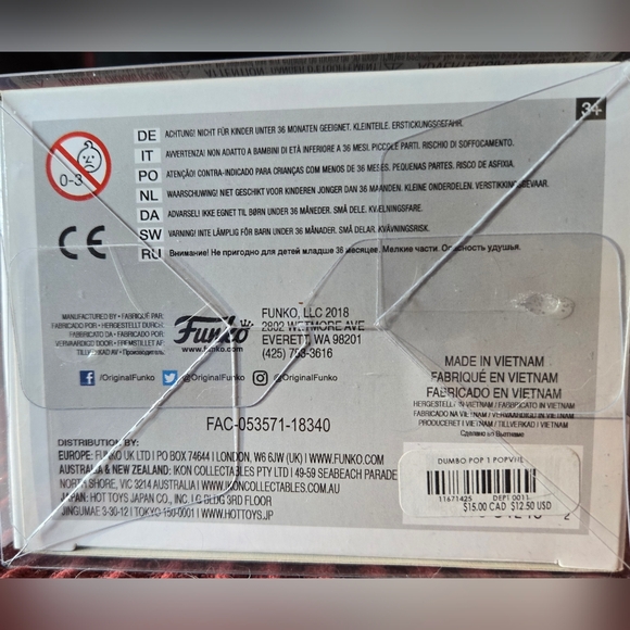 Funko Pop Fireman Dumbo #511 - Picture 4 of 6